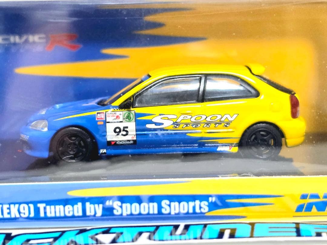 INNO64イノモデル1/64 ホンダ シビック Spoon 1セット 限定