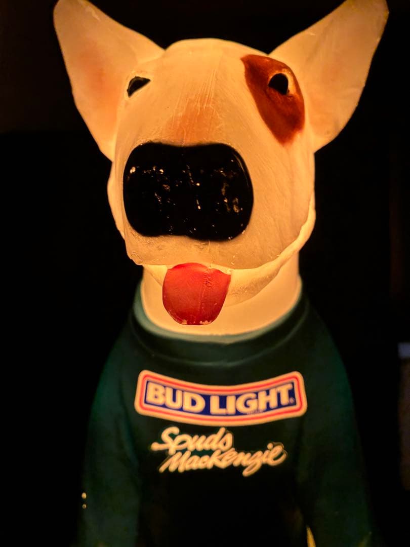 バドライト　スパッズマッケンジー　BUD LIGHT 看板　照明　バドワイザー