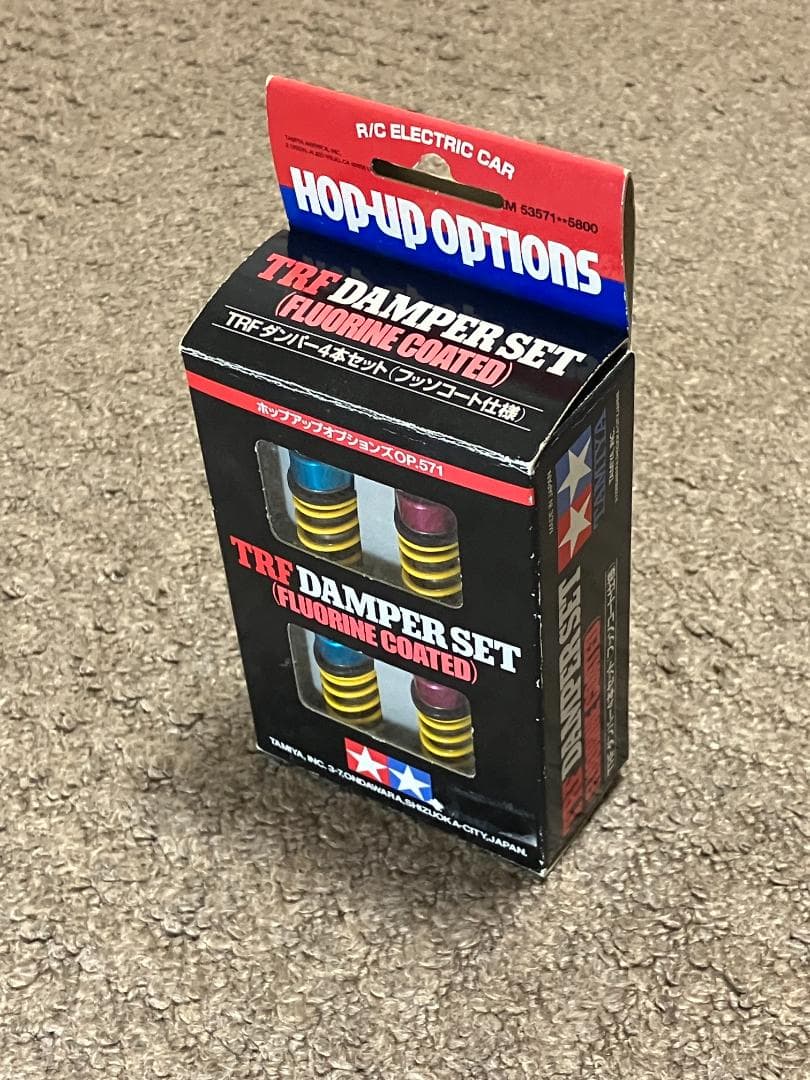 【送料込】タミヤ　TRFダンパー４本セット（フッ素コート・カラーコンバート仕様）