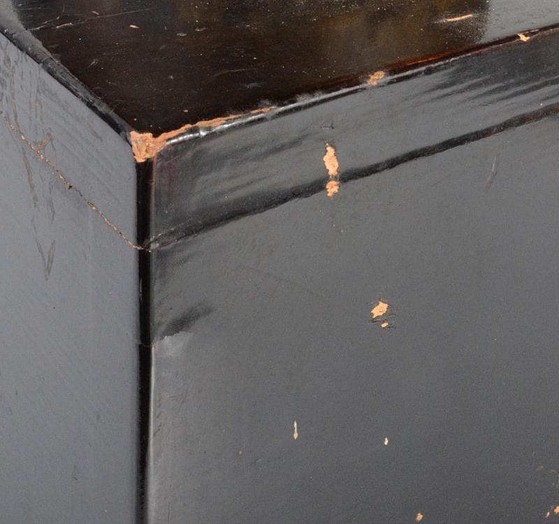 マツ　仏教美術　古銅鍍金　仏頭　仏像　木製台付　D R4397C