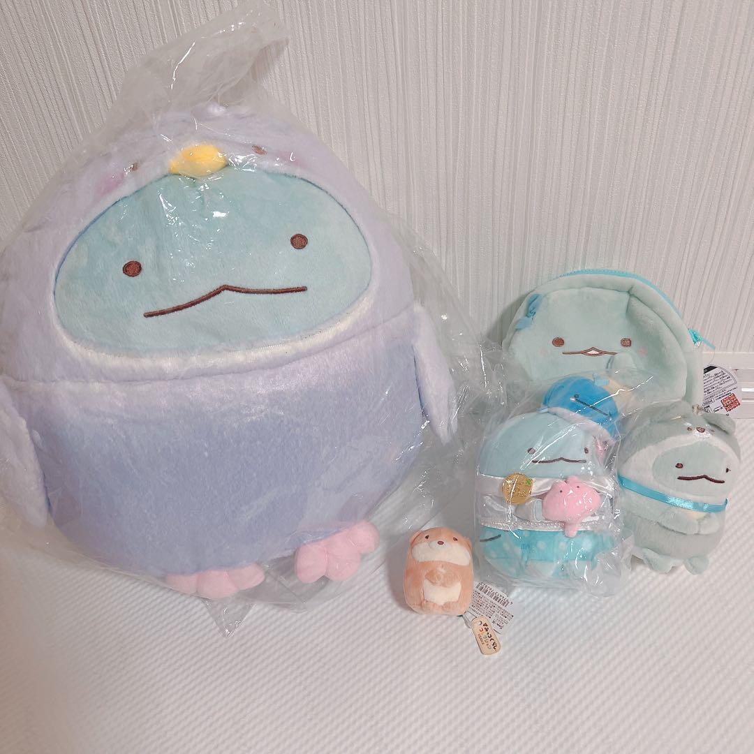 新品　すみっコぐらし　ぬいぐるみ　トカゲ　まとめ売り　90周年