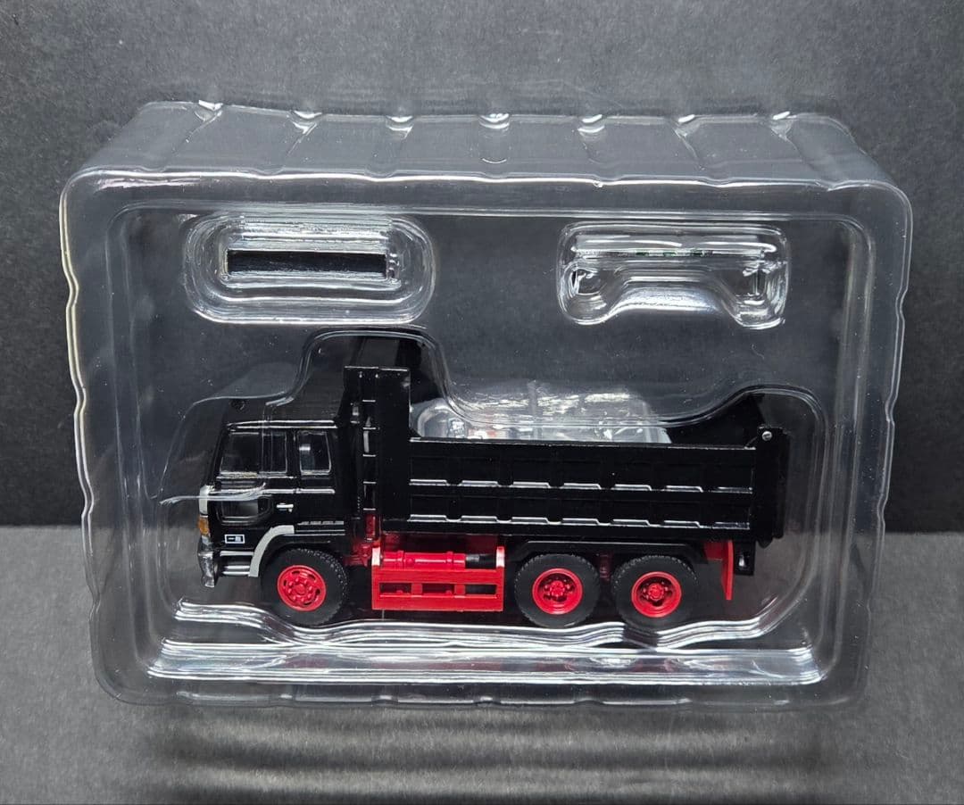 DBGT 1/64 日野 スーパードルフィン ダンプ トラック グリーン 黒