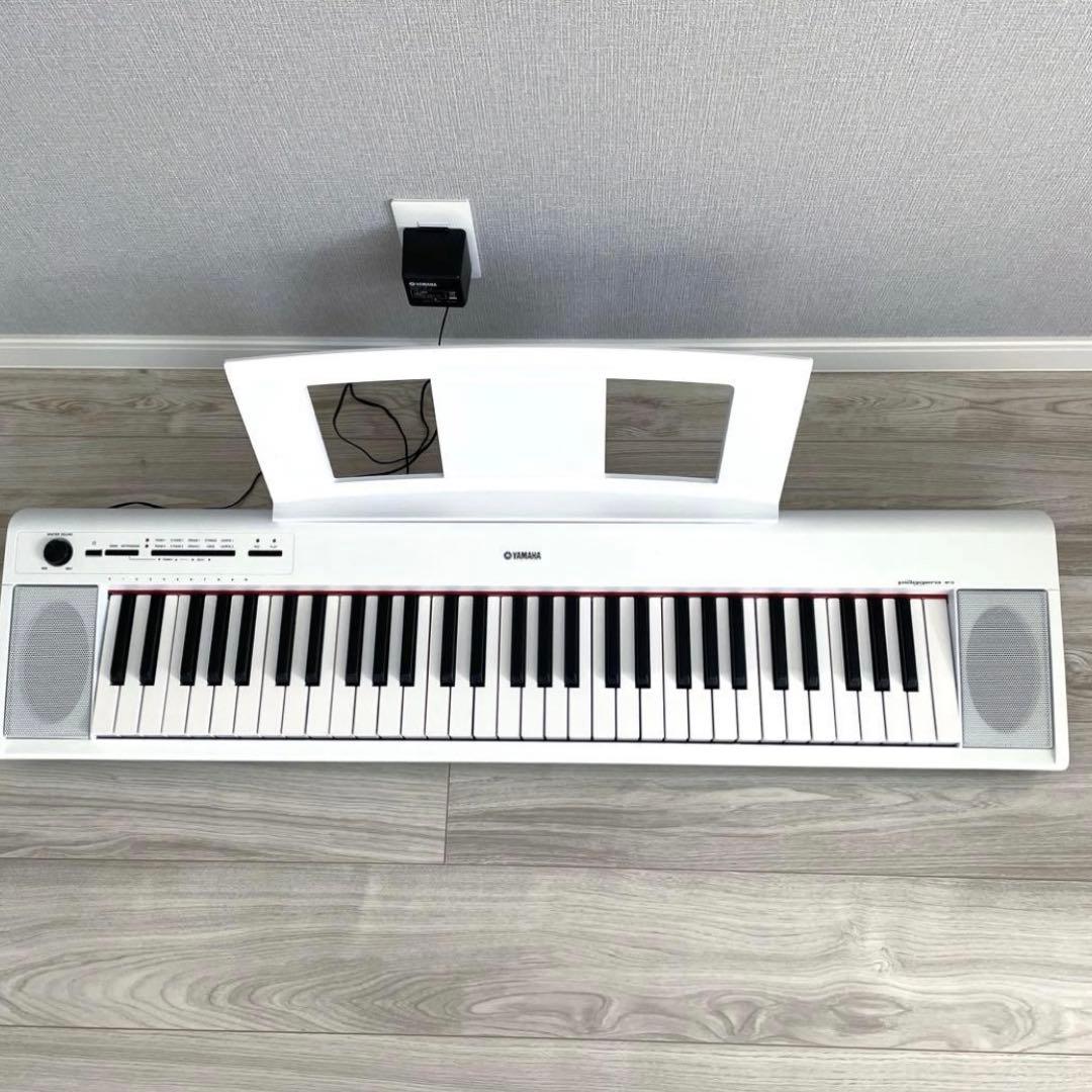 YAMAHAヤマハキーボード NP-12 2021年製　ヘッドフォン（ソニー）付