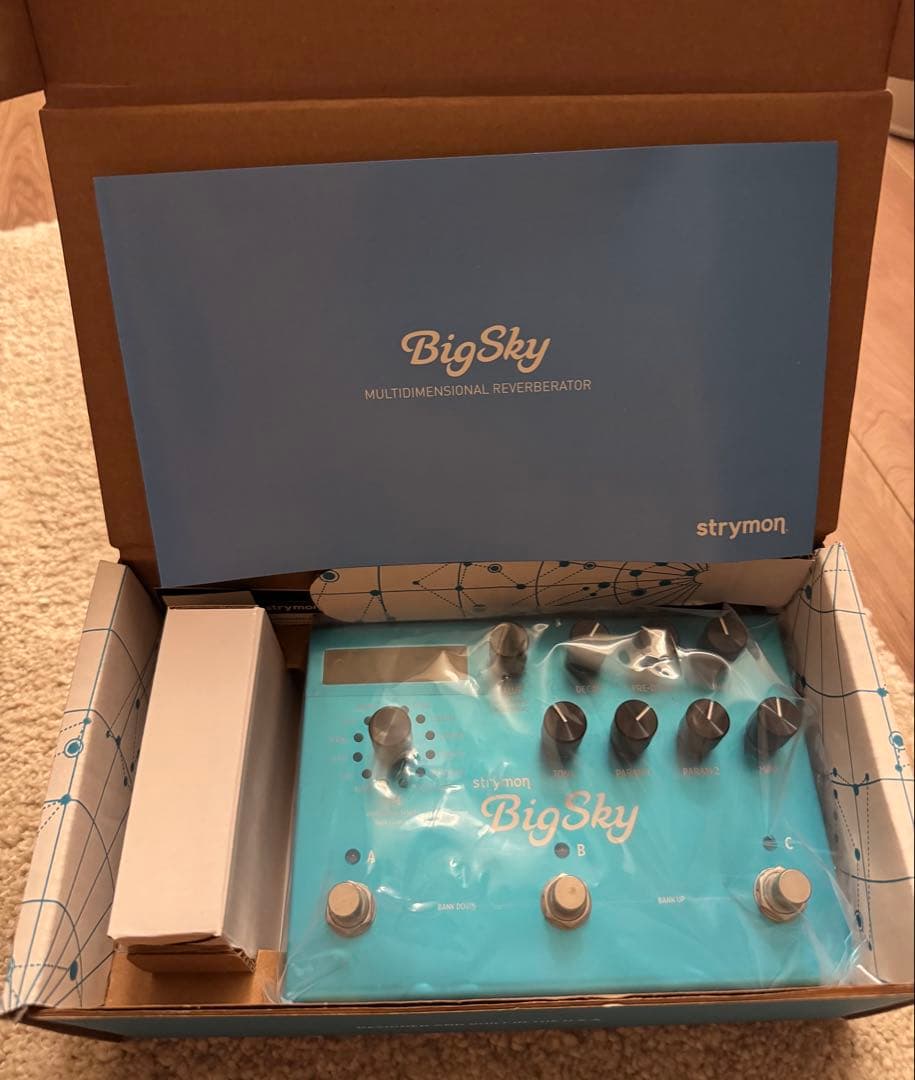 strymon BigSky リバーブ エフェクター ビッグスカイ ストライモン