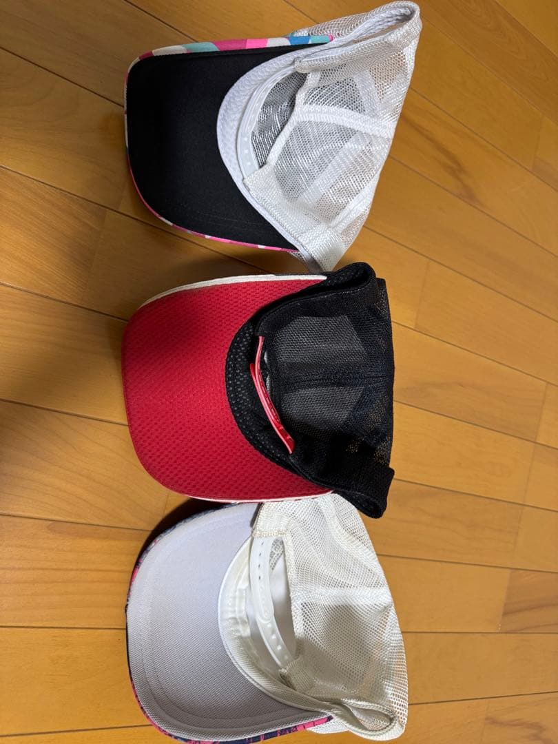 ヨネックス　ミズノ　キャップ