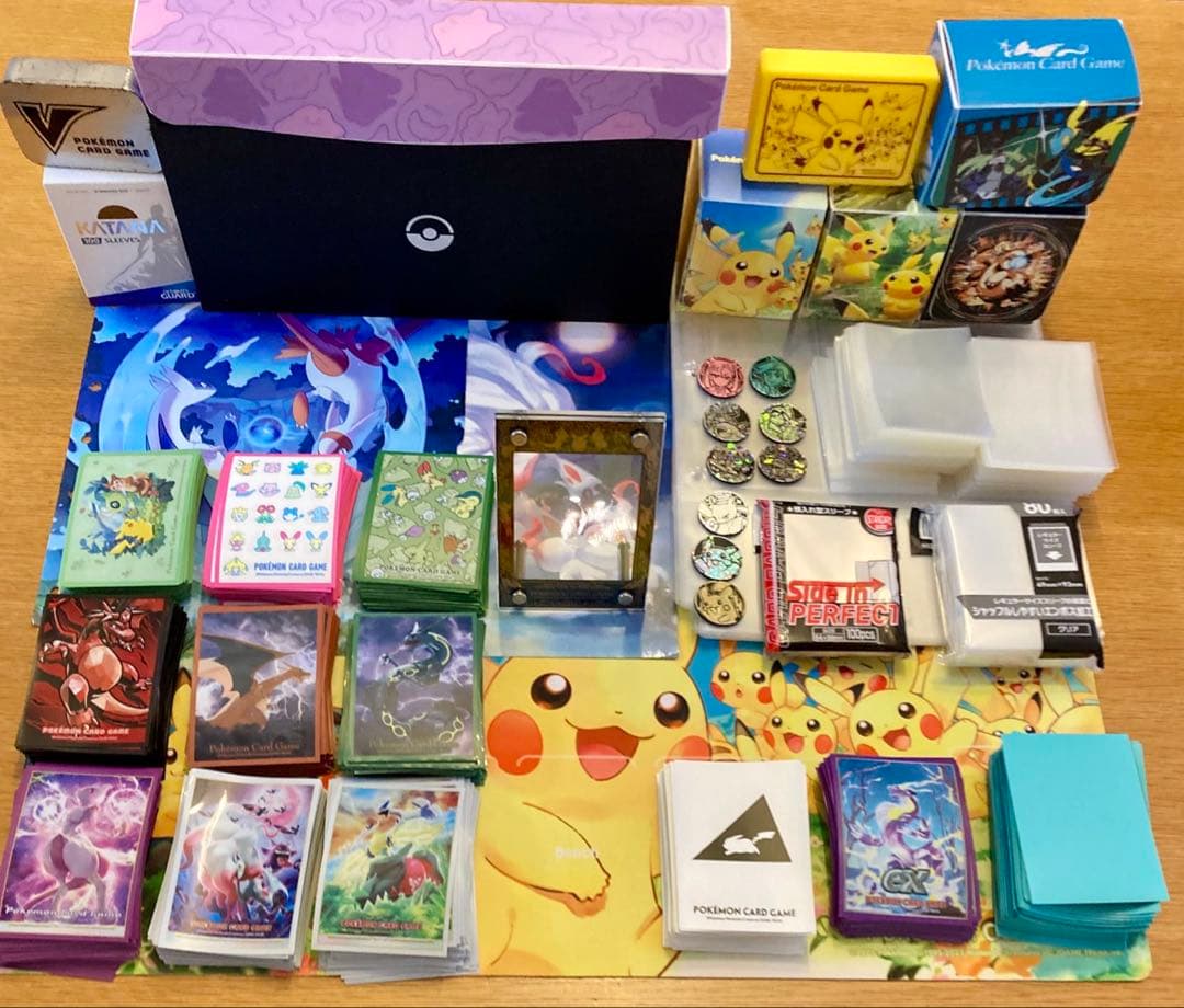 ポケモンカード　サプライ　まとめ売り　デッキシールド　デッキケース　スリーブ