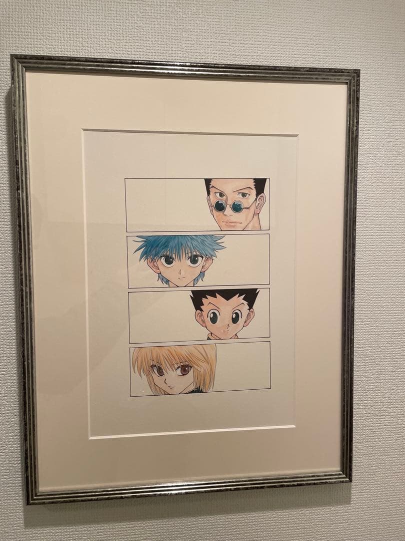 冨樫義博展 HUNTER×HUNTER 額装高精細複製原画