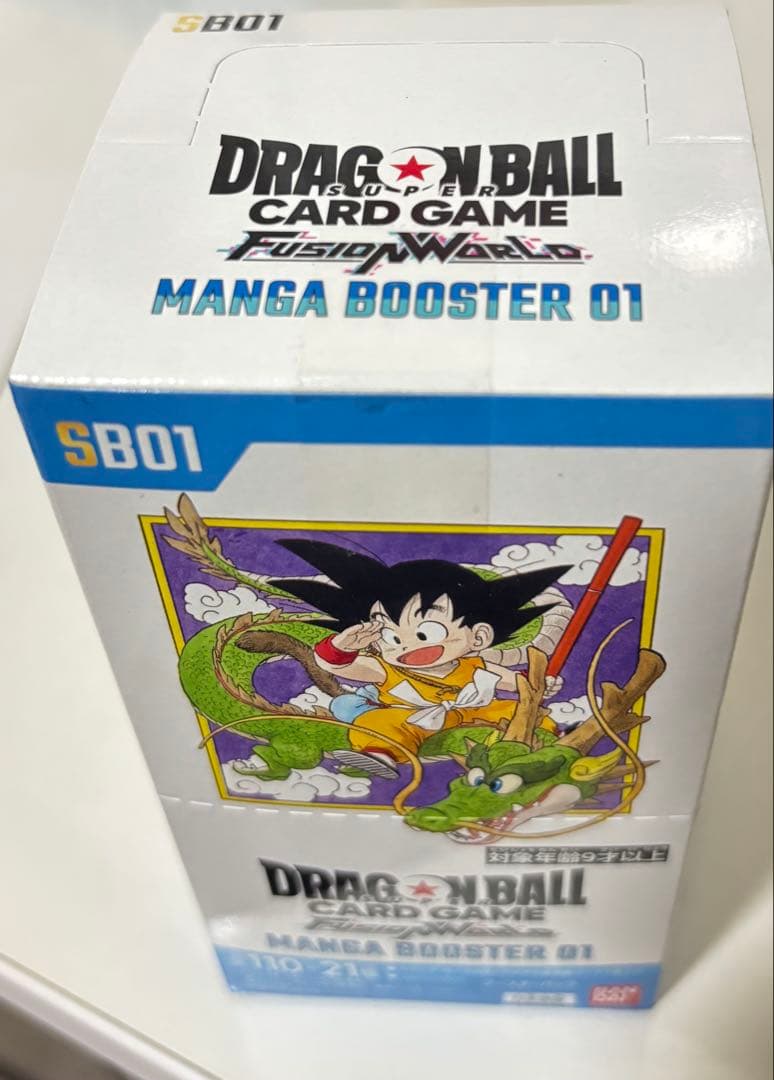 ドラゴンボールスーパーカードゲーム 「MANGA BOOSTER 01」1box