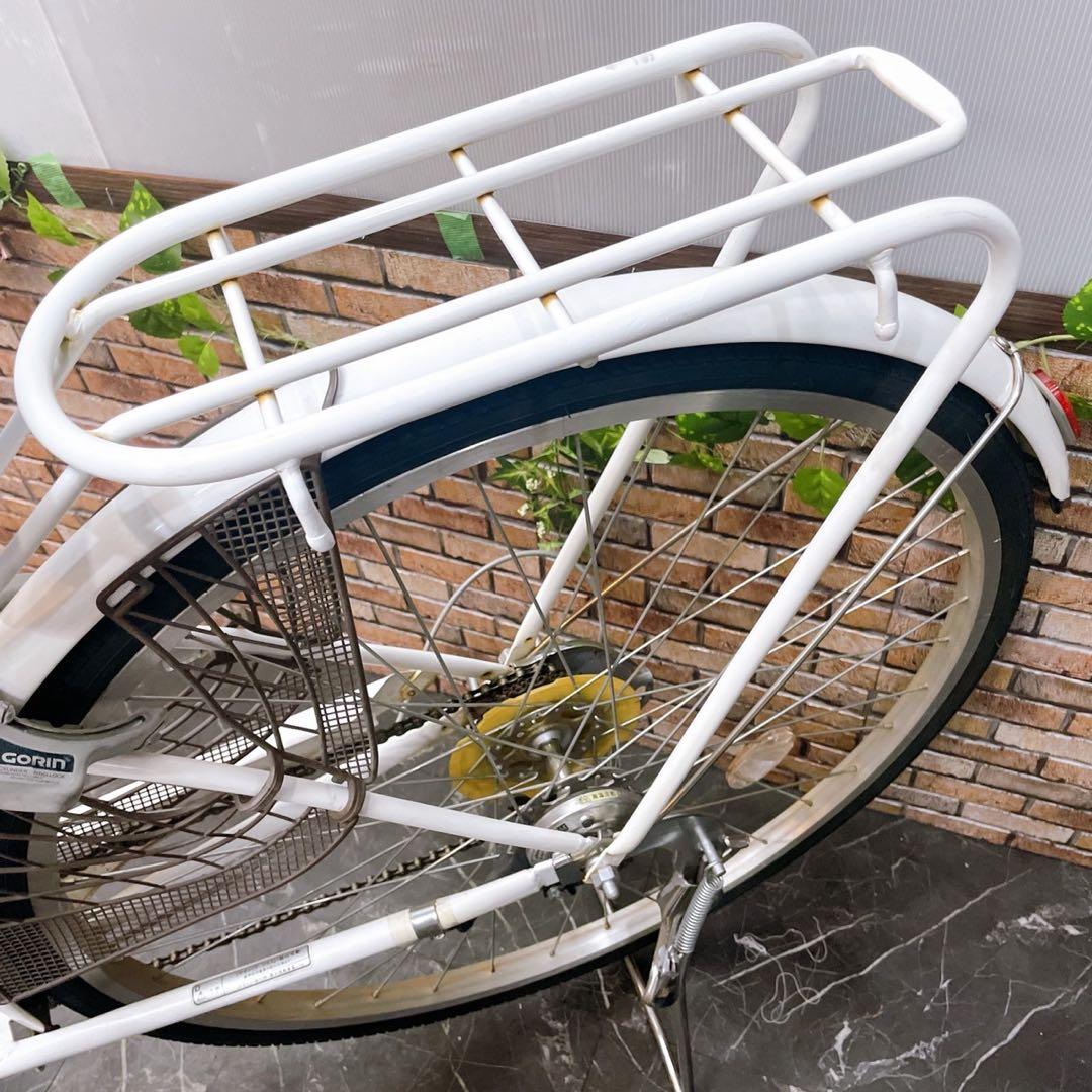 【68】一般車 ママチャリ マルイシ ホワイト 27インチ