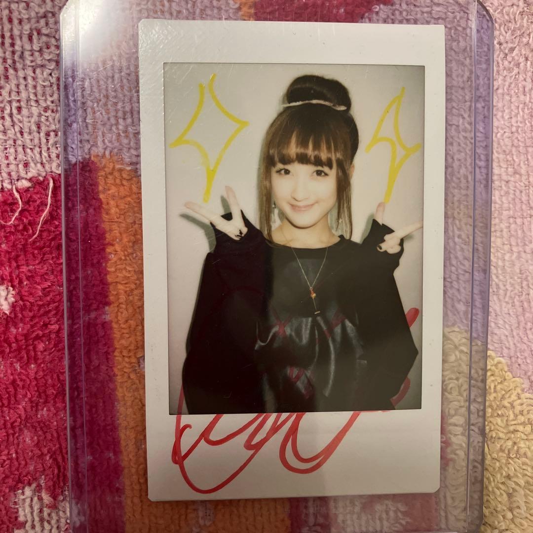 小松彩夏☆サイン入りチェキ