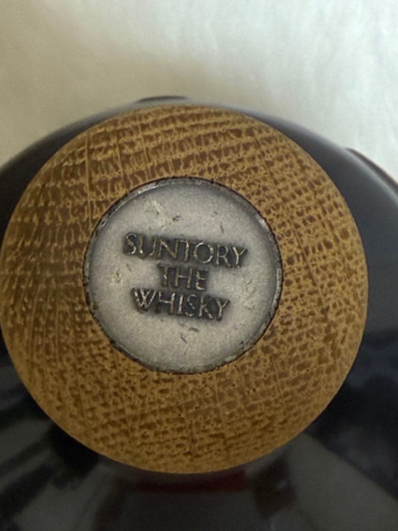 SUNTORY THE WHISKY 陶器ボトル 760ml 古酒　コルク割れ