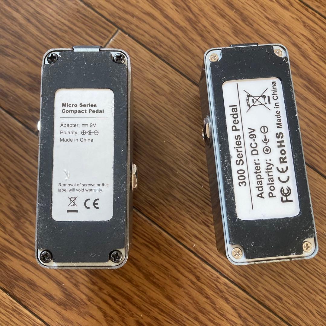 エフェクター5点セット(Us Dream、RAT、MS-50G 、他2個)