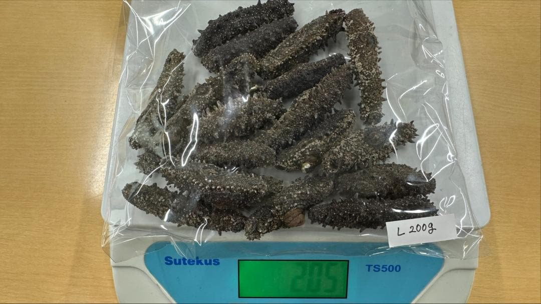 北海道産　乾燥ナマコ　お買い得です！