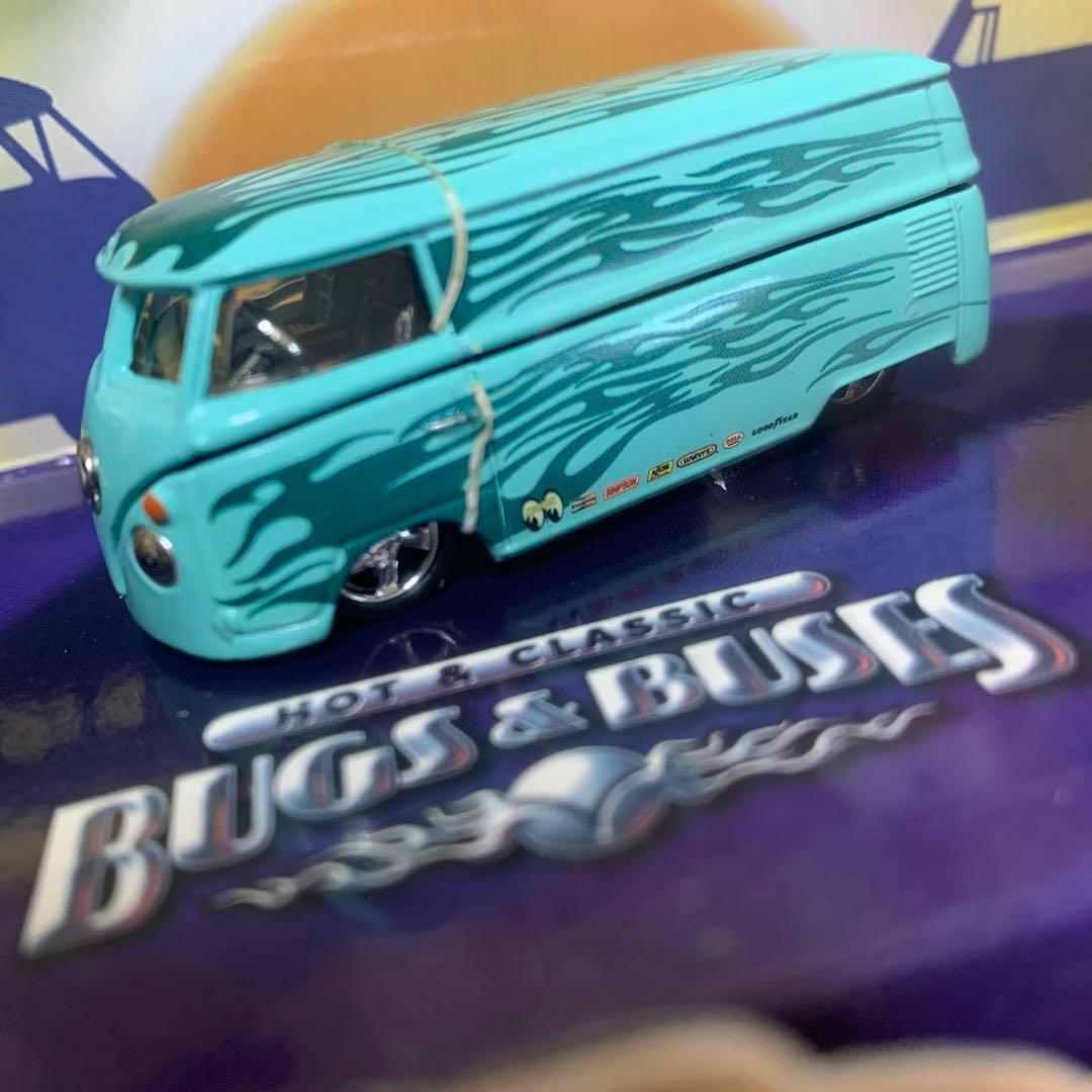 ミニカー　Hot Wheels　VW　フォルクスワーゲン　ビートル　バス
