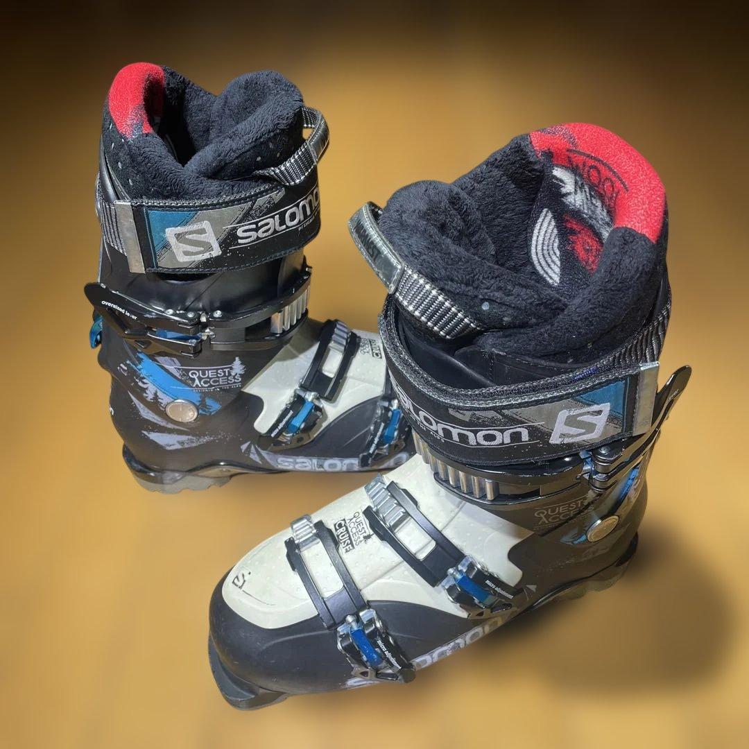 軽量幅広salomonサロモンQUESTACCESS27.0-27.5cm初中級