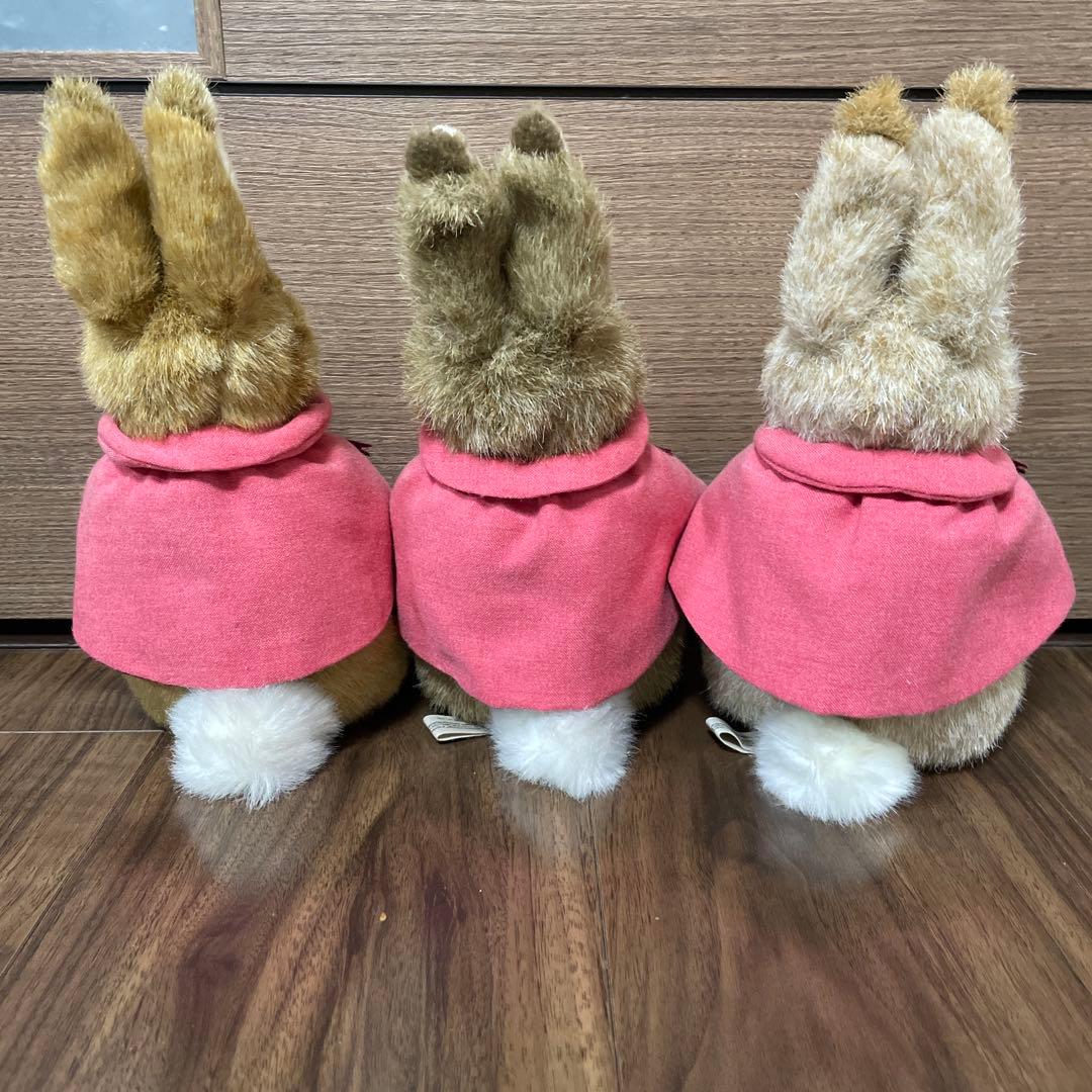 ピーターラビット三姉妹ぬいぐるみセット！