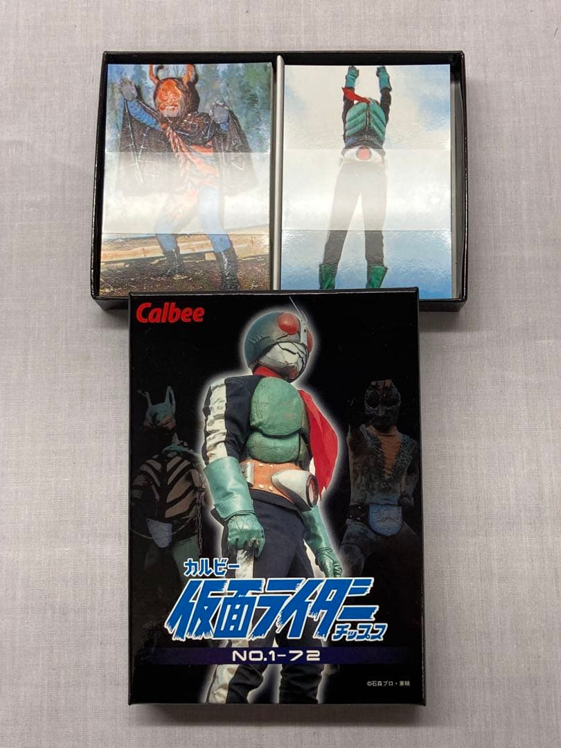 Calbee仮面ライダー チップス 復刻 仮面ライダーカードセット(1〜216）