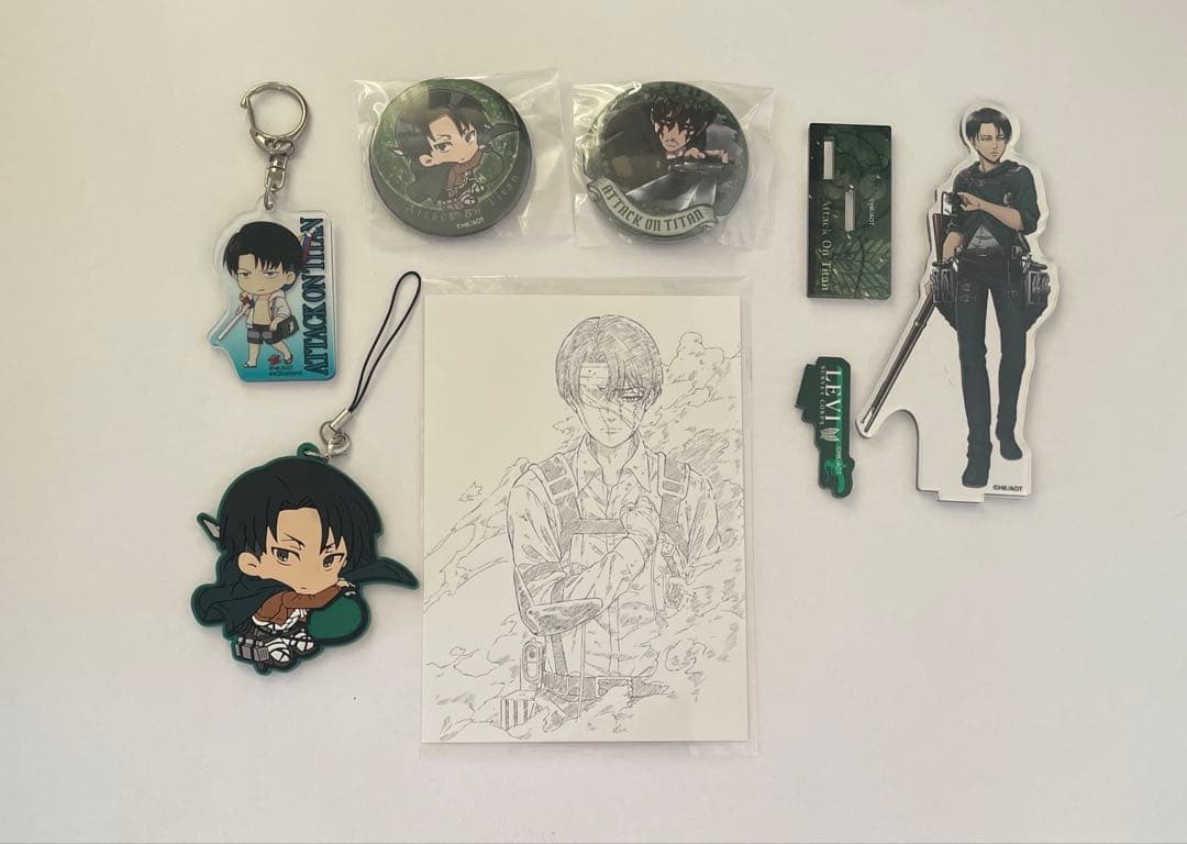 進撃の巨人　リヴァイ兵長セット