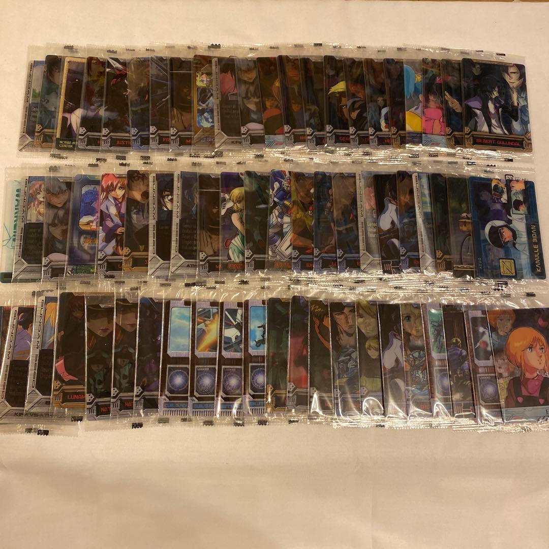 【未開封】森永製菓 ガンダム　ウエハースチョコカード　SEED 71枚セット