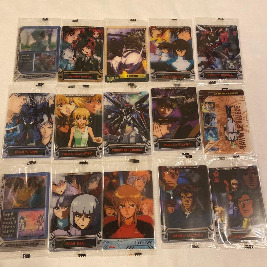 【未開封】森永製菓 ガンダム　ウエハースチョコカード　SEED 71枚セット