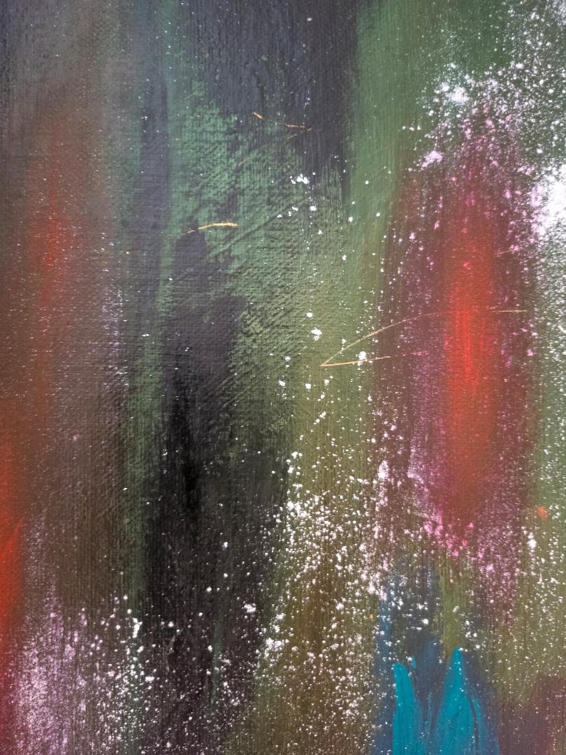 夢で見た絵/ 抽象画 キャンバス 46×38㎝ F8 原画1点のみ モダンアート