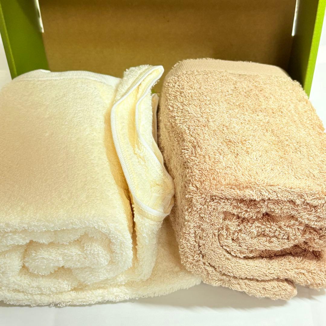 TENERITA テネリータ　オーガニックコットンフェイスタオル２枚