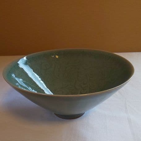 A 100 抹茶碗 高麗青磁 ( 新品未使用品 )