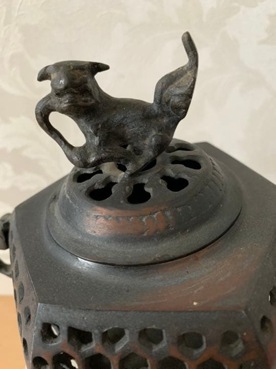 香炉　アンティーク　骨董品