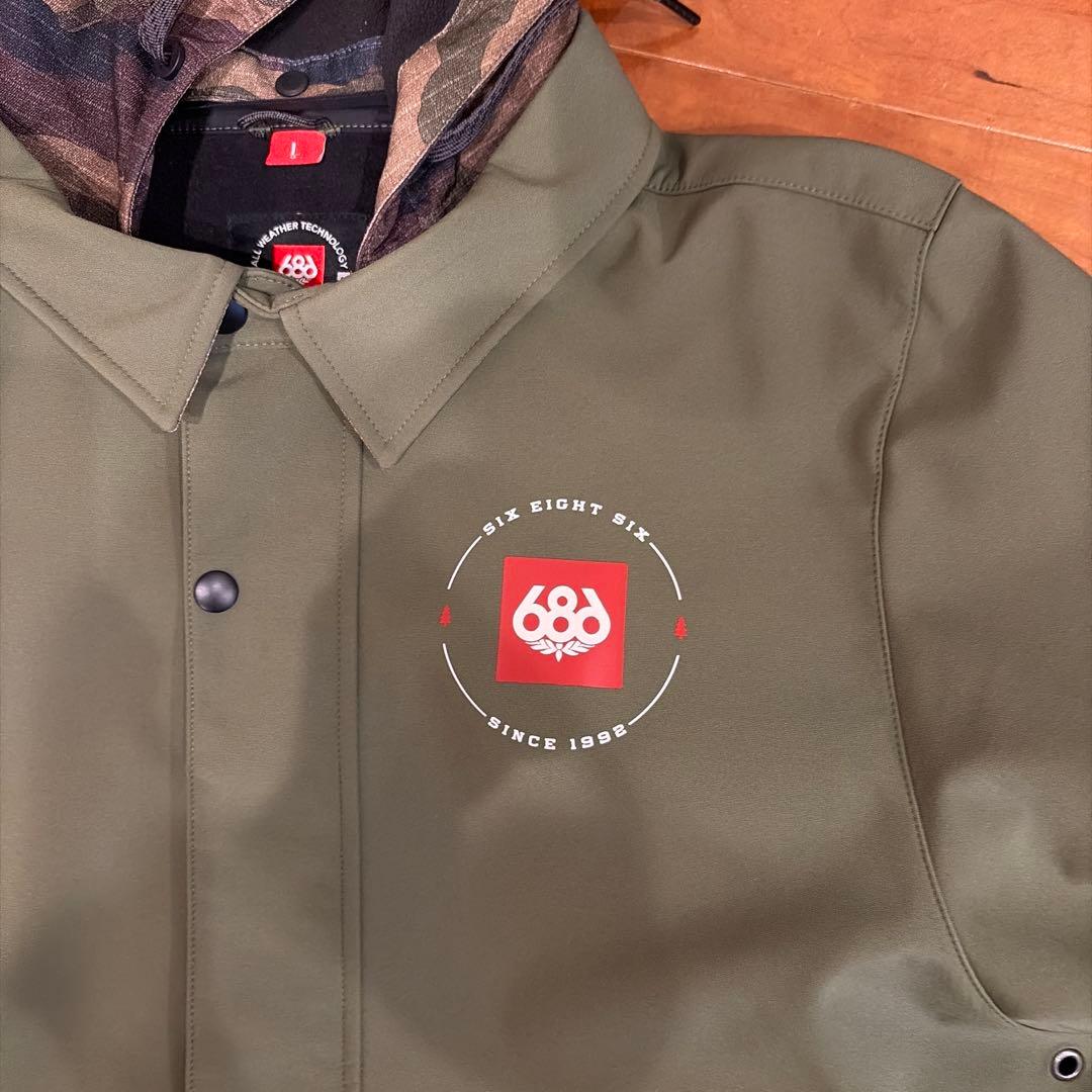 686 SIXEIGHTSIX ジャケット Lサイズ オリーブ