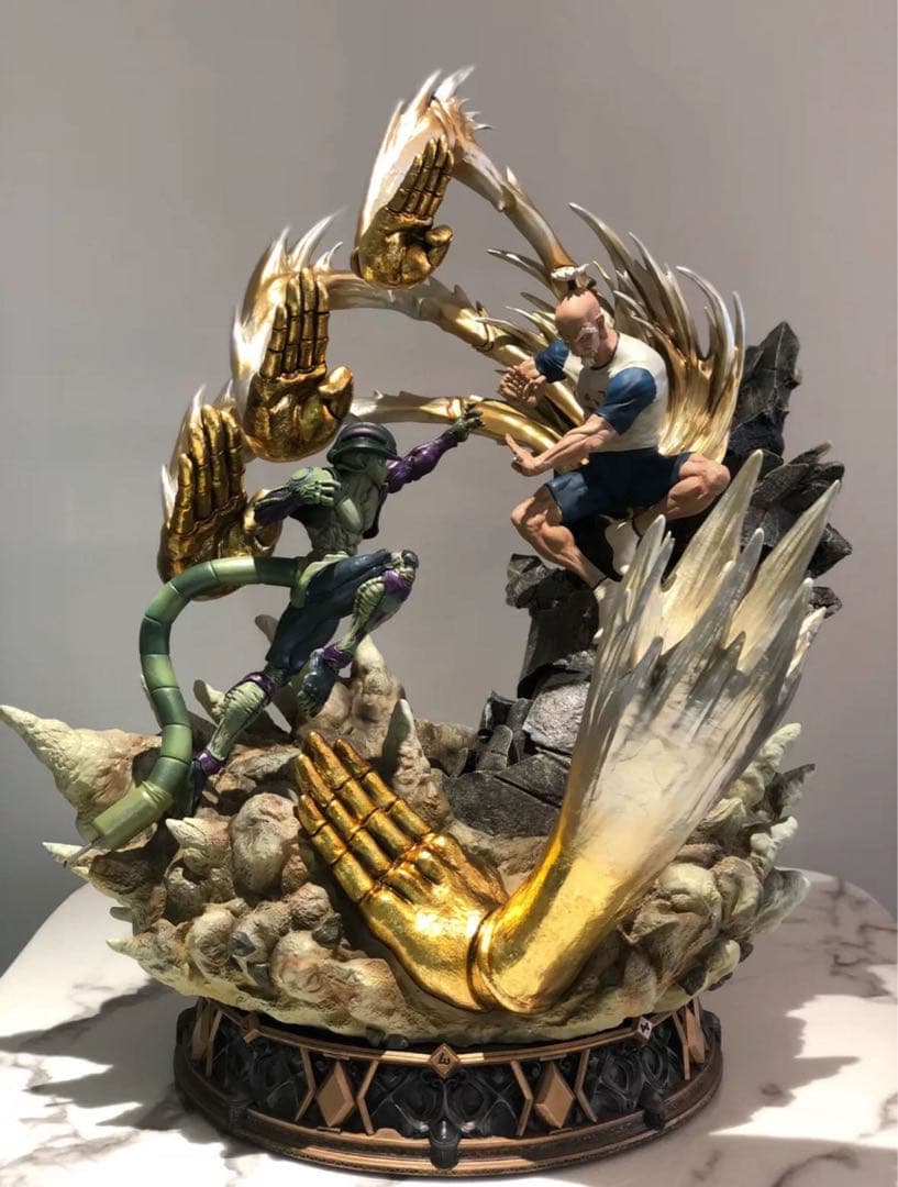 hunter×hunterアイザック＝ネテロ ガレージキット ガレキスタチュー④