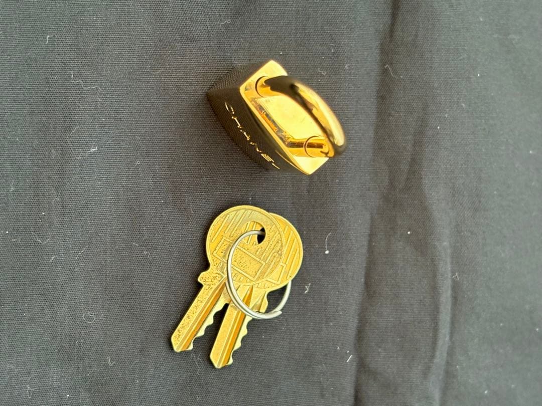 シャネル ココマーク カデナ キー2本付き パドロック 南京錠　レア