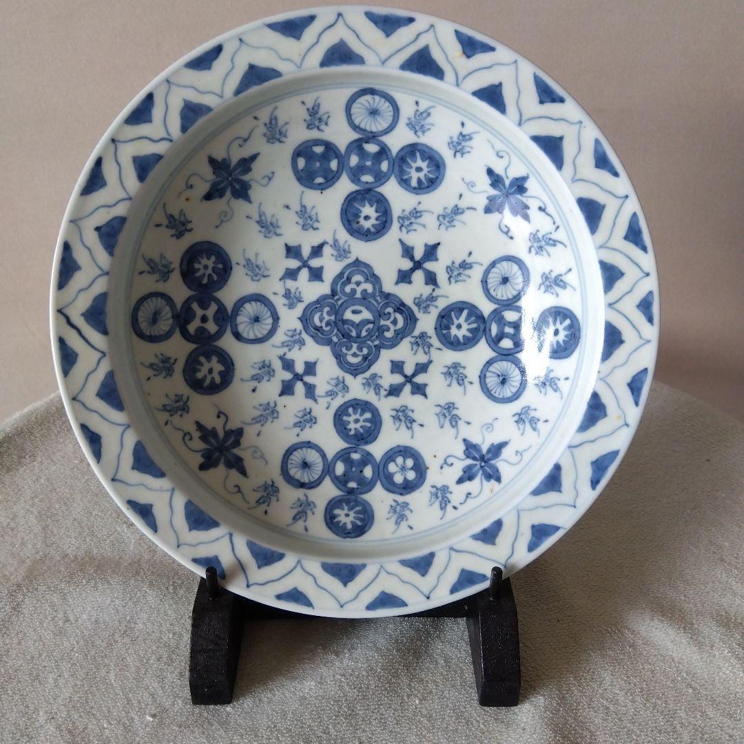 貴祥窯　初期伊万里風染付鉢