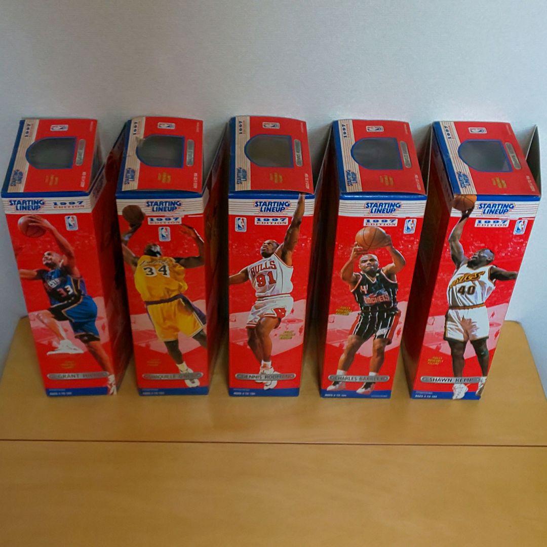 【週末値下げ】NBA スターティングラインナップ 1997 フィギュアセット5点