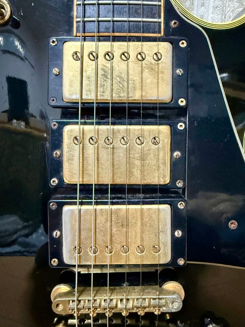 Burny RLC 3PU レスポール ブラック