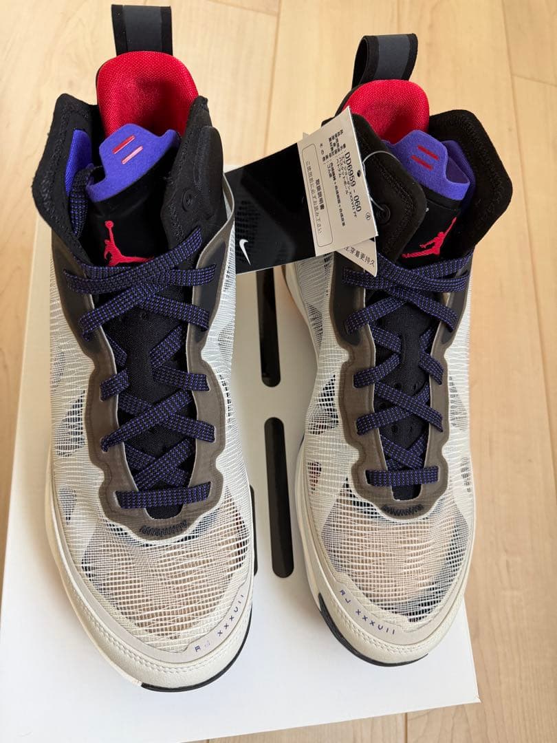 Air Jordan 36 ホワイト/ブラック/パープル/レッド