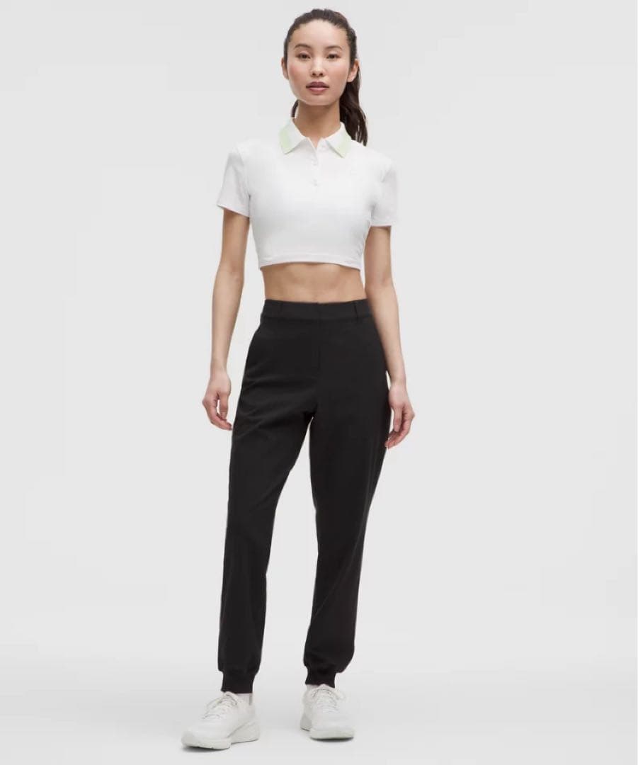 新品 lululemon ストレッチツイル ゴルフジョガー