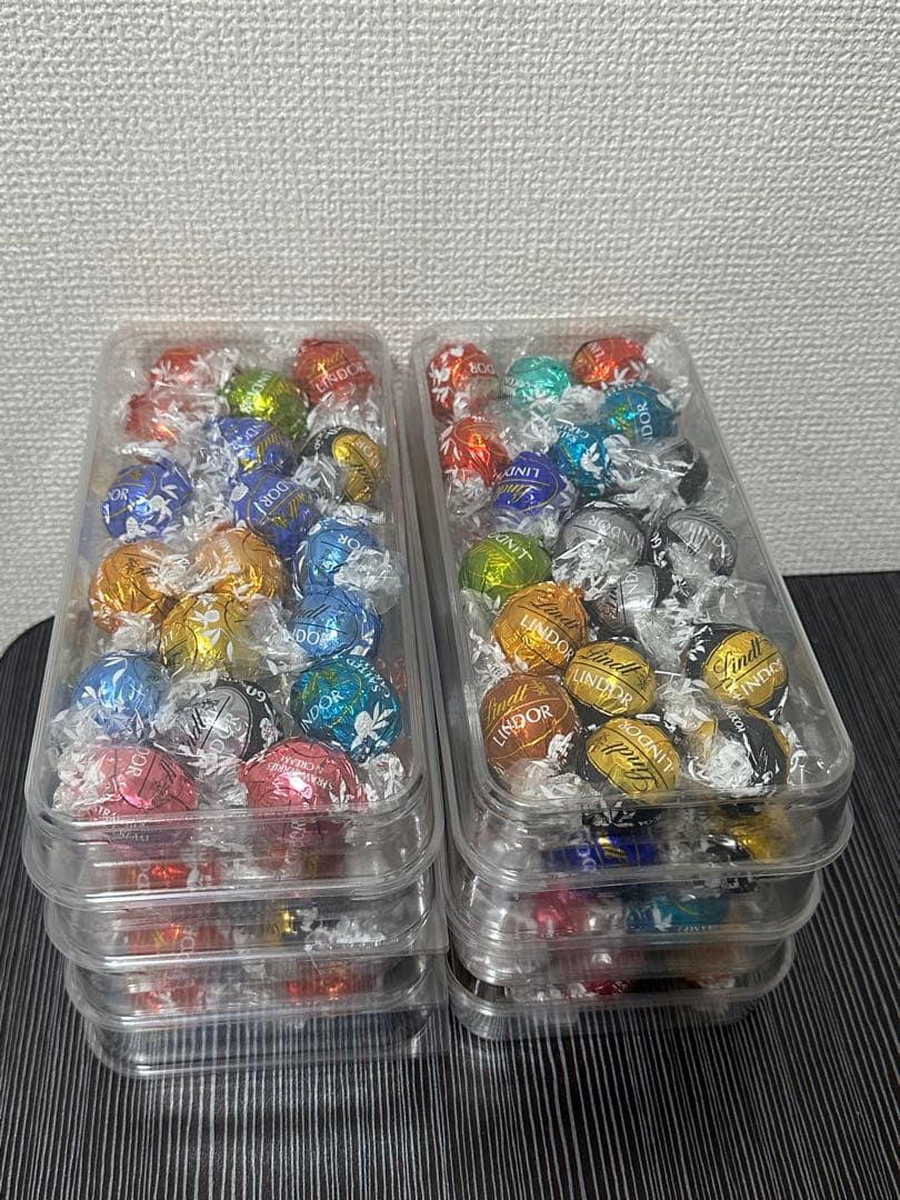 リンツ Lindt チョコレート リンドール アソート クリスマス 8箱セット