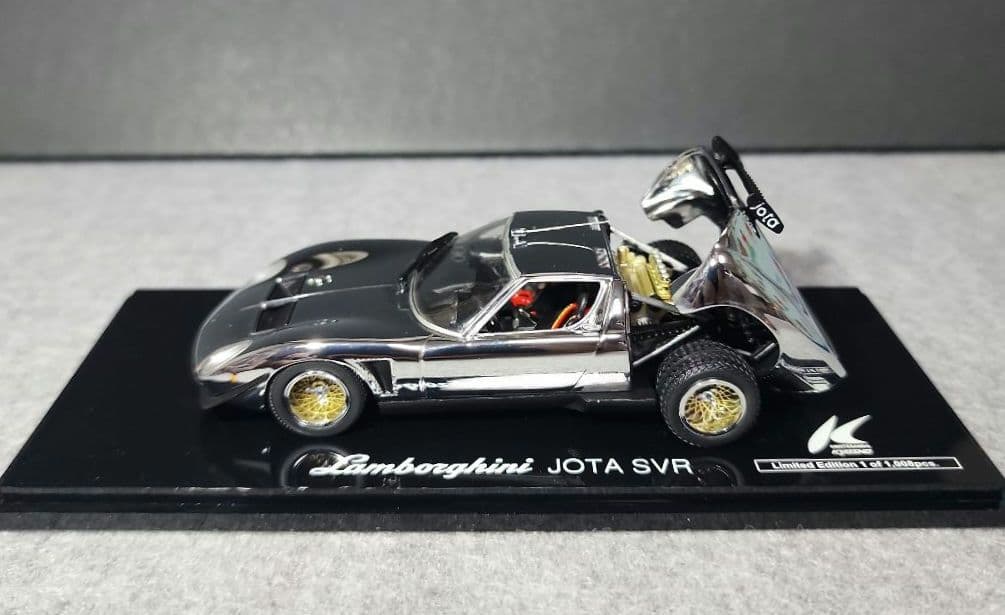 ランボルギーニ　イオタSVR　 表参道ヒルズモデル１００８個限定 クロム　京商