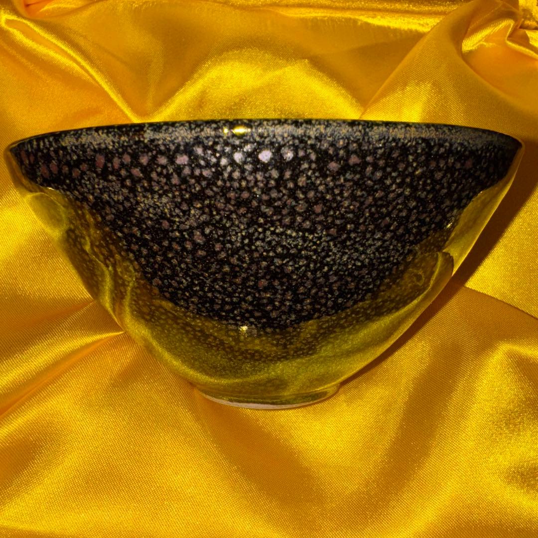 茶道具　《仿宋建窯　油滴天目碗》