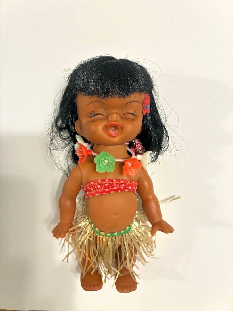 ハワイアンフラドール人形1960年ハワイアンアンティーク