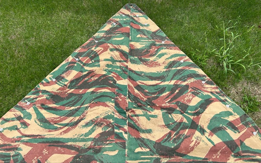 フランス軍幕　ツェルトバーン　リザードカモ　1枚