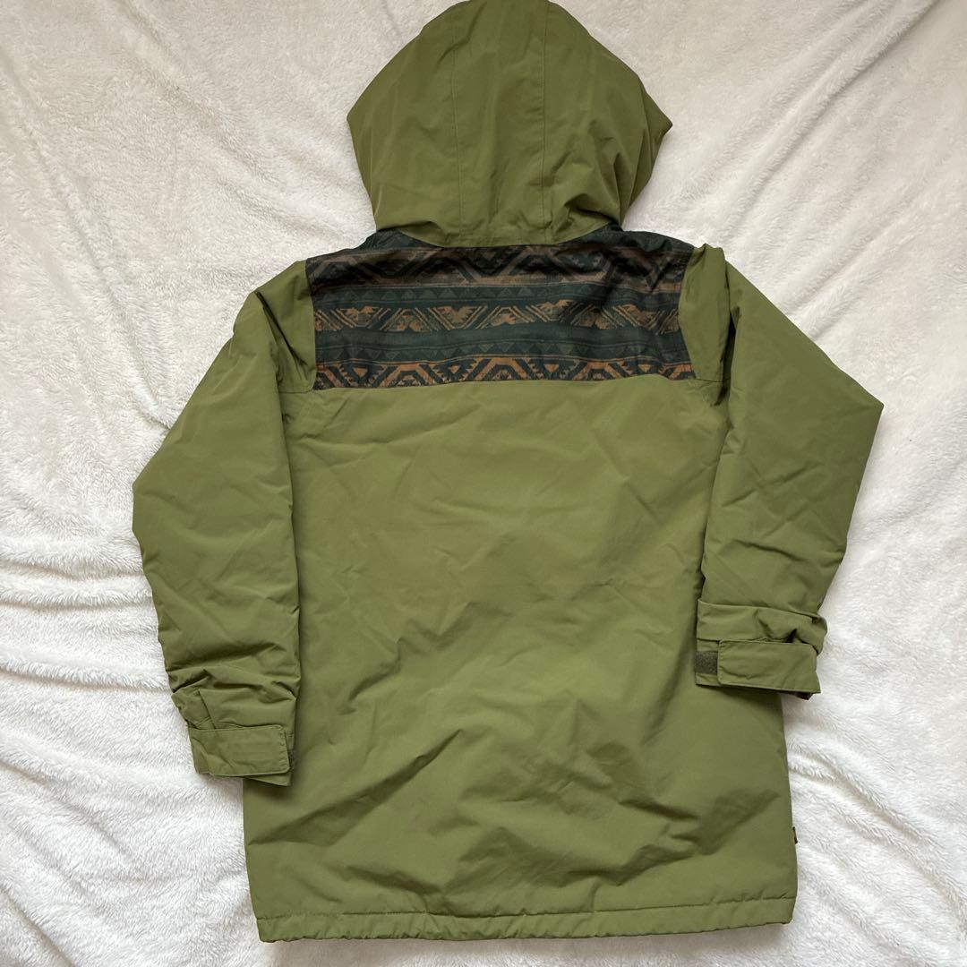 BURTON キッズXL 160 ジャケット スノーウェア スキー グリーン