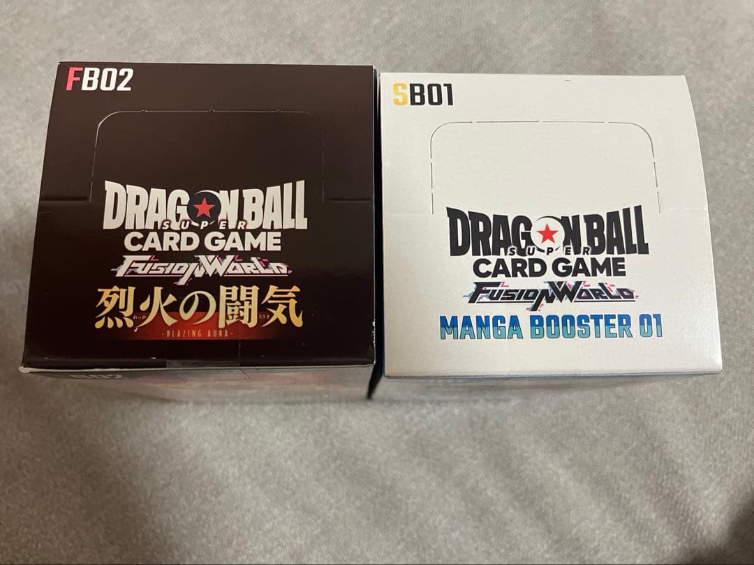 マンガブースター　烈火の闘気　各1BOX テープ付き