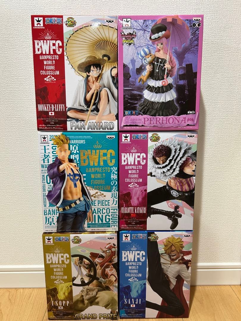 BWFC ワンピース フィギュアセット