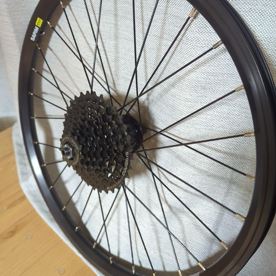 Shimano 完組ホイール 黒