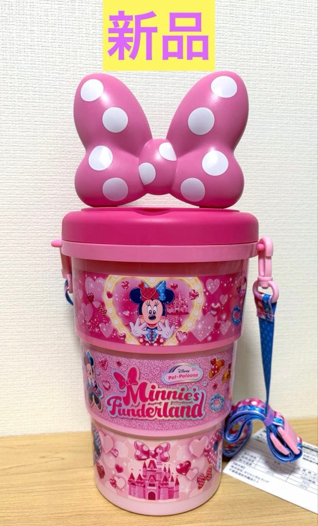 【新品】ポップコーンバケット ミニー パルパルーザ ミニパル スーベニア ポプバ