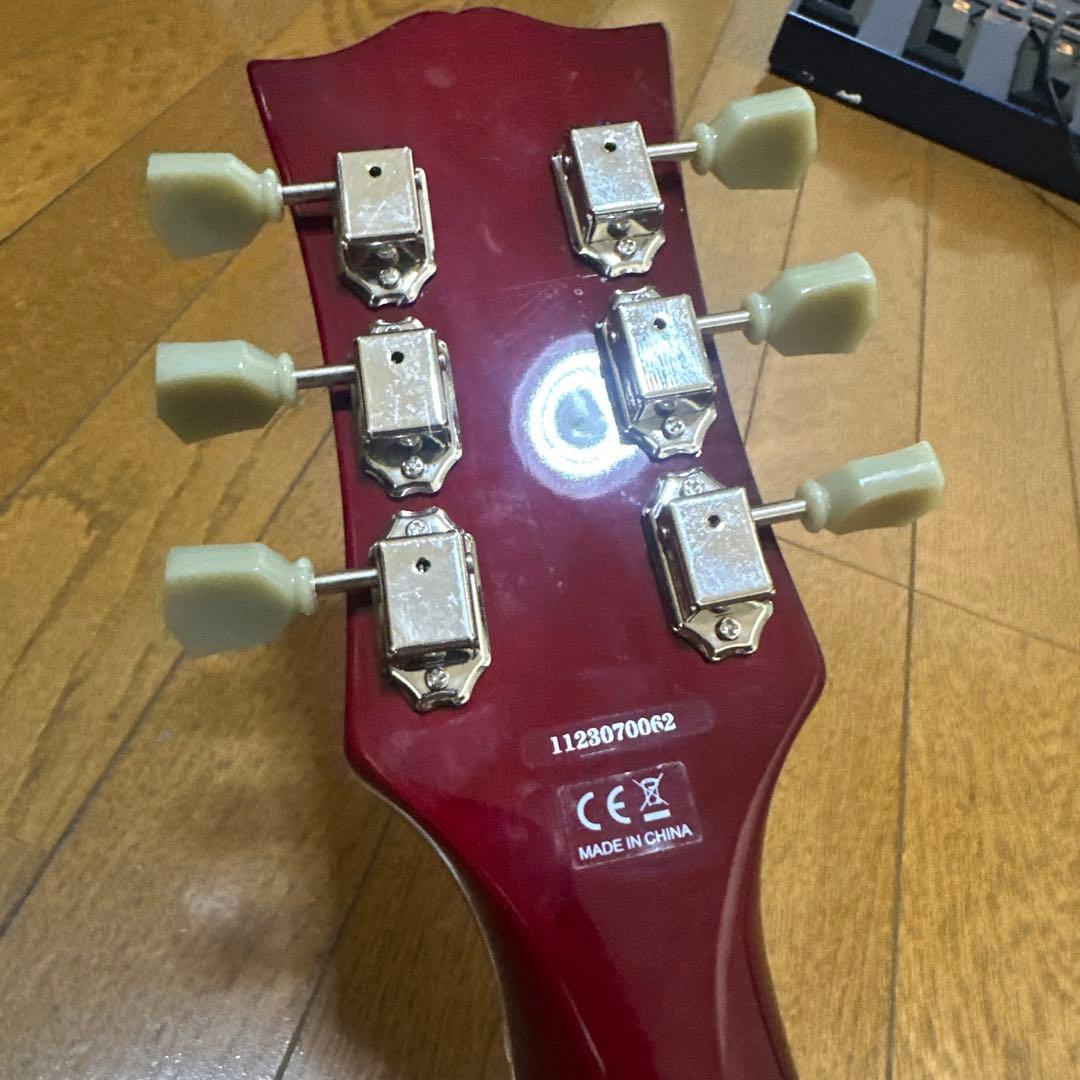 エレキギター SGスタイル チェリーレッド