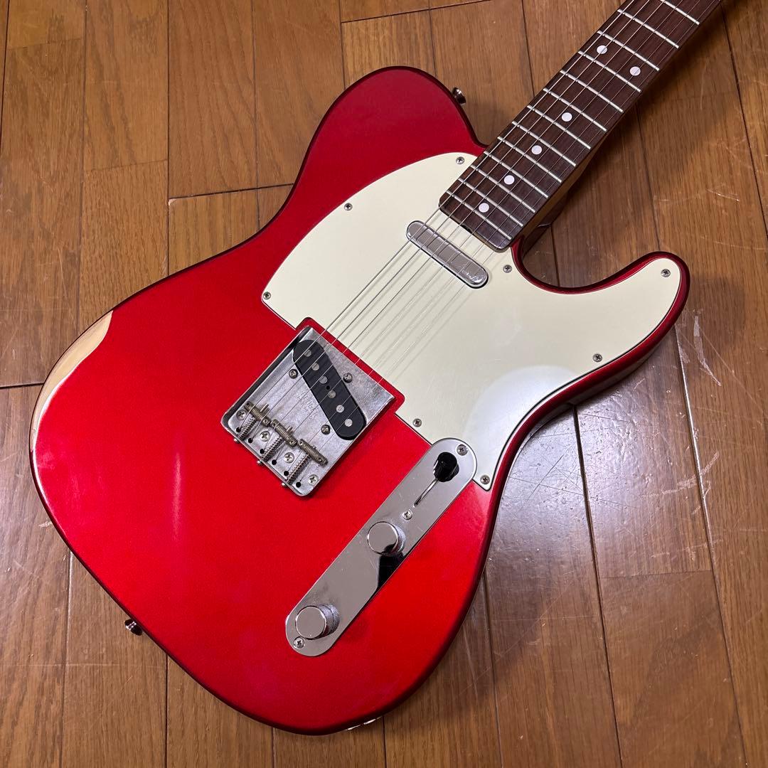 ボディのみフェンダー　ジャパン　キャンディ　アップル　レッド テレキャスター