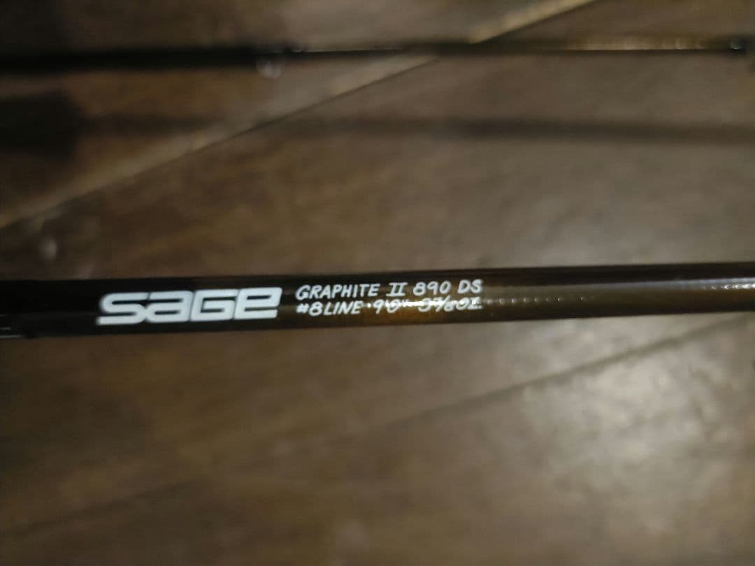 ​SAGE セージ 890 DS フライロッド 9'0\" #8 アルミケース付