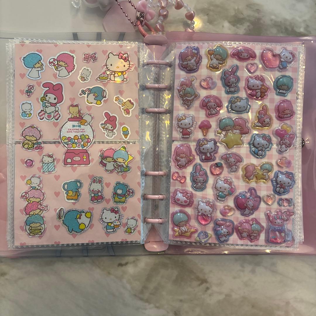 シール帳　完成品